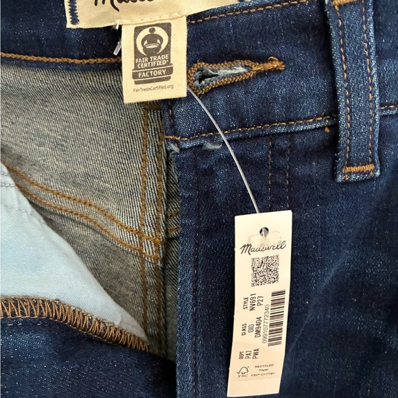 Madewell Petite Perfect Vintage Wide-Leg Jeans, Pipestone wash, 27P, NWT - Picture 9 of 11